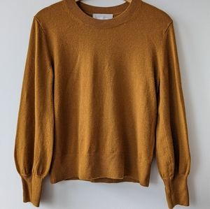 Everlane Lantern Sweater Brass S